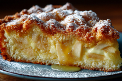 Заливаю яблоки сливками и на 180&deg;С: этот десерт проще шарлотки, но в сто раз изысканнее