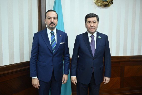 Спикер Мажилиса принял заместителя председателя Партии справедливости и развития Турции