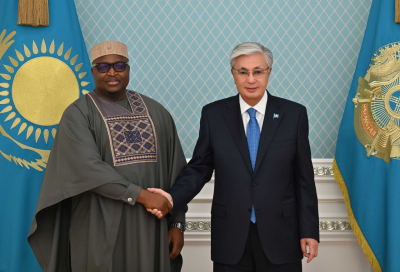 Глава государства принял специального посланника Президента Сьерра-Леоне