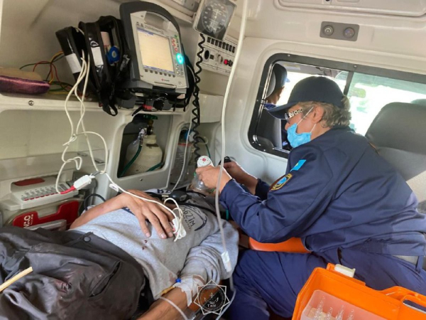 Камень придавил ногу туристу из России в Алматинской области