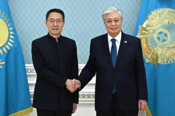 Президент принял китайского посла Хань Чуньлиня