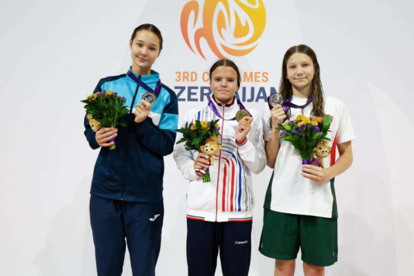 Девять медалей завоевали казахстанские пловцы и стрелки на III Играх стран СНГ