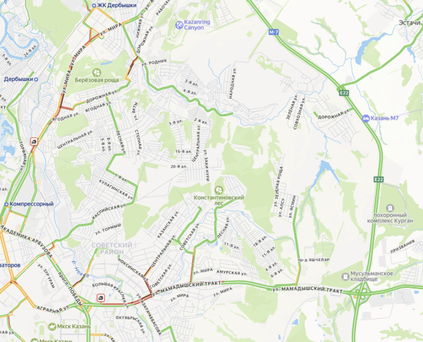 ДТП в Казани парализовали движение на нескольких участках дорог