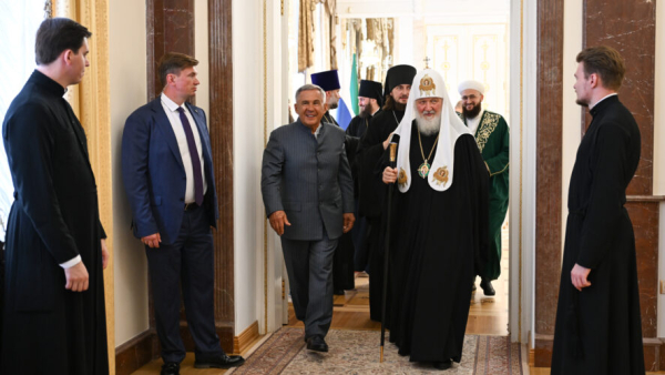 Татарстан как пример для страны &mdash; Патриарх Кирилл встретился с Миннихановым в Казанском Кремле 21/07/2026 &ndash; Новости