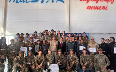 Праздничные соревнования устроили в Кандыагашском ФОКе