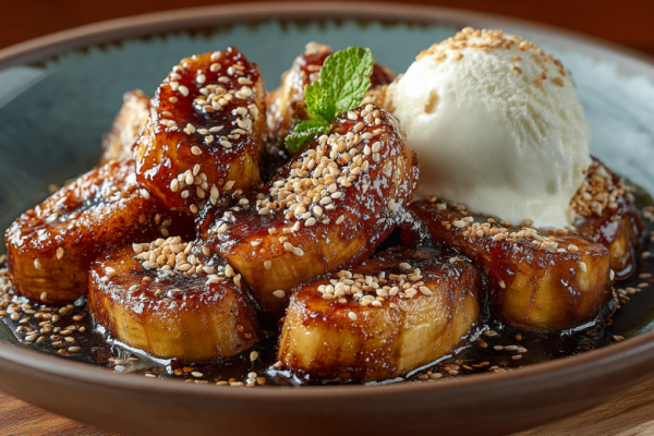 Жареные бананы в карамельном соусе: простой десерт, который удивит гостей. Готовится за 10 минут, а вкус &mdash; как в ресторане!