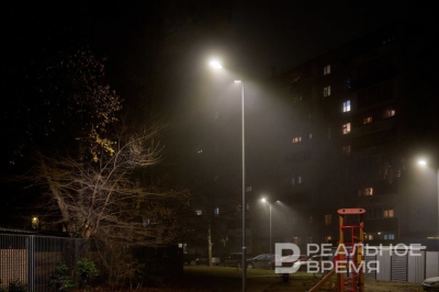 На восстановление фонарей в Казани направят более 40 млн рублей