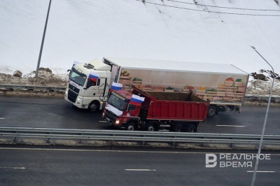 Трасса &laquo;Алексеевское &mdash; Альметьевск&raquo; вновь закрыли для грузового транспорта