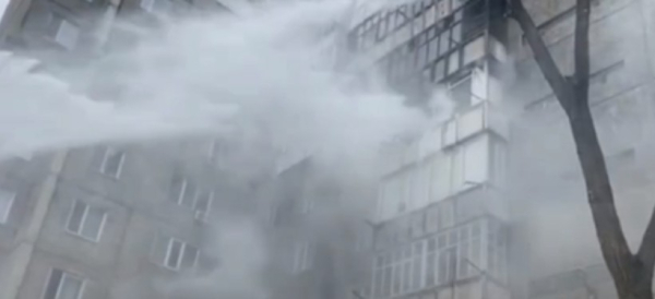 Девятиэтажка горела в Семее: эвакуировано 40 человек