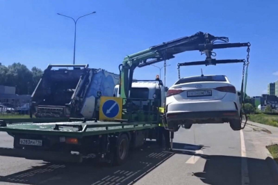 У казанца эвакуировали авто за долги по штрафам