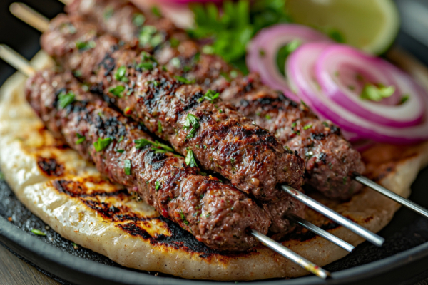 Сочный внутри, румяный снаружи: правильный бараний кебаб