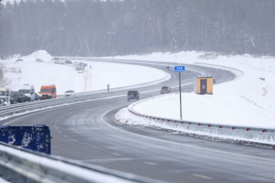На трассе М-12 в Татарстане ограничили движение автобусов и грузовиков