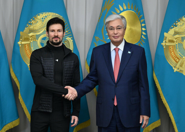 Глава государства принял основателя Telegram Павла Дурова