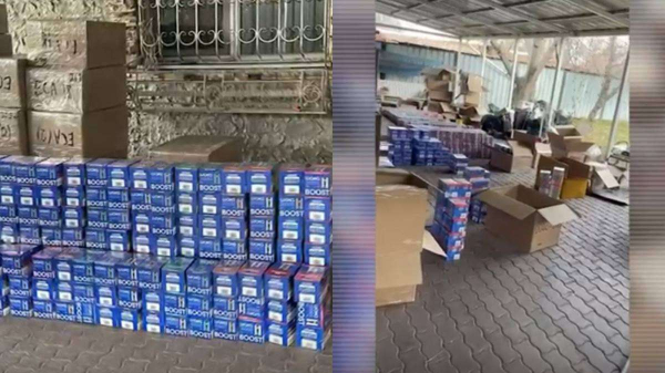 В Алматы изъята крупная партия контрабандной табачной продукции