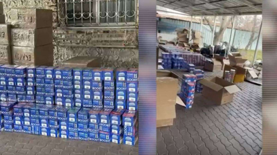В Алматы изъята крупная партия контрабандной табачной продукции