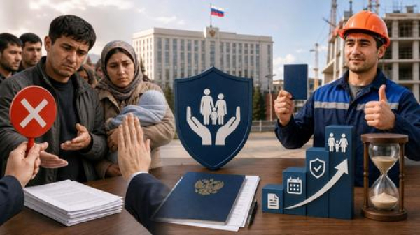 Без стажа &mdash; без выплат: Россия закрывает лазейки для сиюминутного получения социальных пособий недобросовестными мигрантами