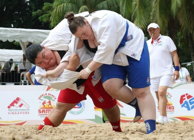 Казахстанские самбисты завоевали 7 медалей на чемпионате мира в Сингапуре