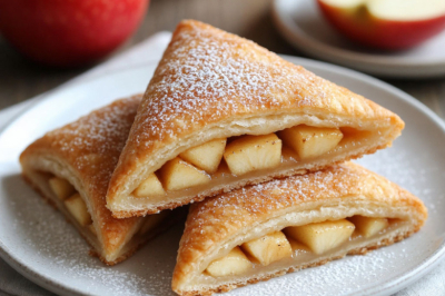 Гости на пороге, а у меня &mdash; творожные &laquo;Треугольники&raquo; с сахарной корочкой. Тесто за 5 минут, начинка из яблока &mdash; улетают вмиг