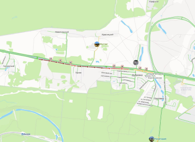 Несколько ДТП парализовали движение из Зеленодольска в Казань и на трассе М-7