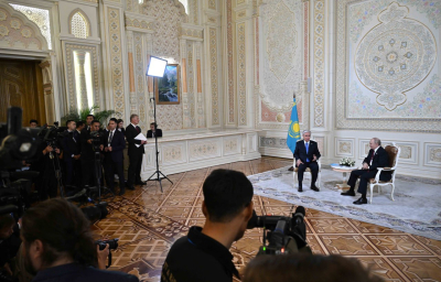 Президент провел встречу с Путиным