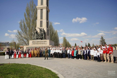 В Казани прошли съемки клипа в рамках всероссийской акции &laquo;Песни наших отцов&raquo;