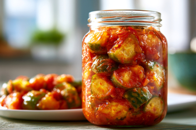 Вместо маринованных огурцов &mdash; огурцы в томатном соусе на зиму: и к мясу, и к макаронам, и как закуска, пальчики оближешь